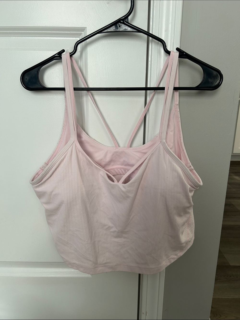 lululemon athletica Align Strappy Sports Bra Tank Pale Pink